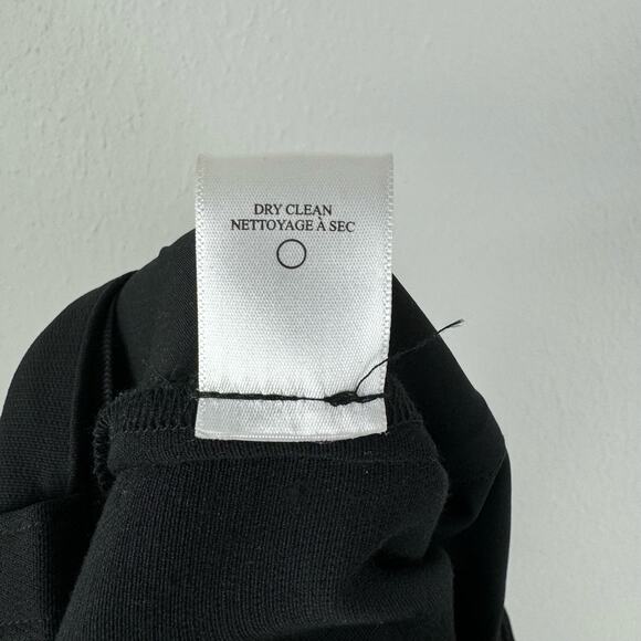 A.L.C. Felix Black Cropped Wide Leg Mid Rise Wool Blend Work Slacks Pants - Picture 10 of 10